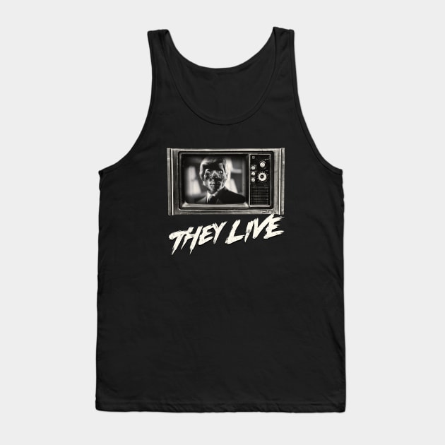 They Live Tank Top by GiGiGabutto